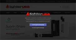 Desktop Screenshot of lighterusa.com